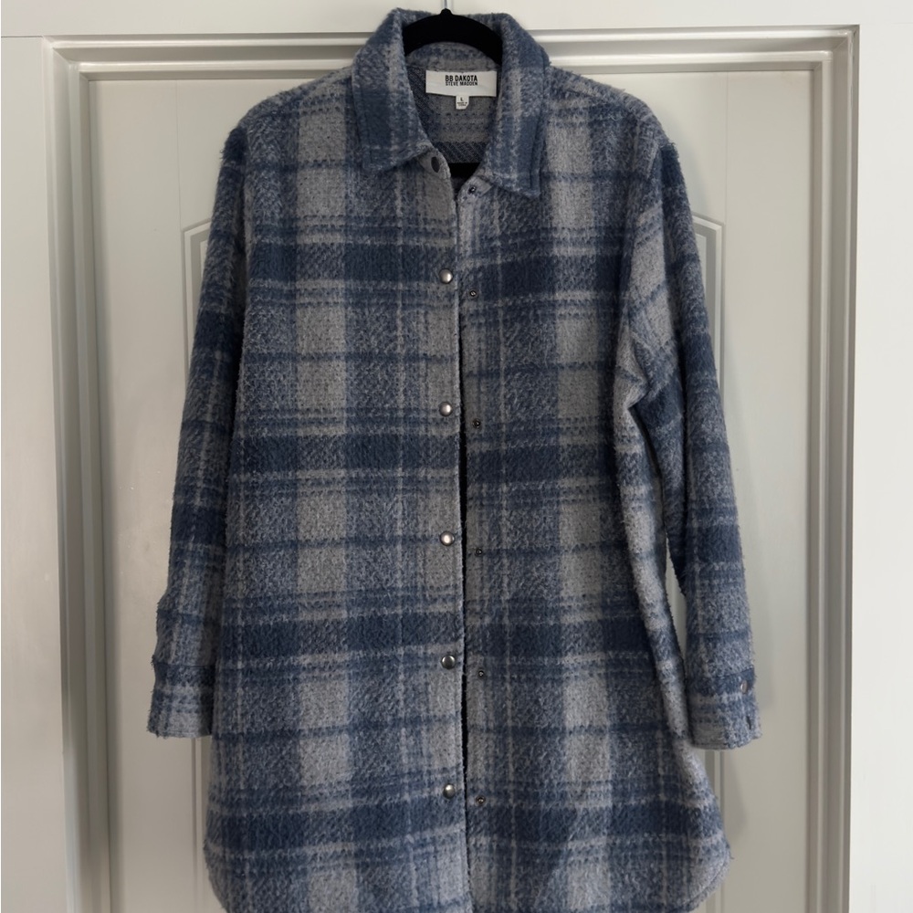 BB Dakota by Steve Madden Plaid Shacket